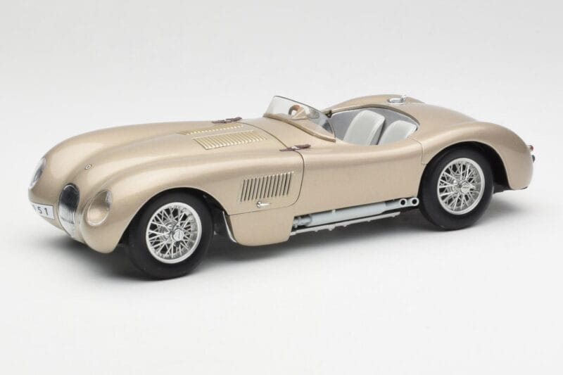Jaguar C-Type Brązowy AUTOart 1:18 73502 Metal