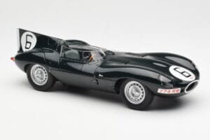 Jaguar D-Type #6 M. Hawthorn / I. Bueb Team Jaguar Cars Ltd 24 Hours of Le Mans 1955 AUTOart 1:18 85586 Metal — zdjęcie 4 z 6