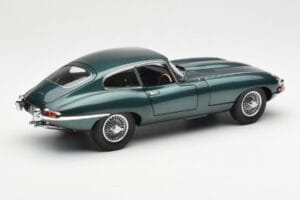 Jaguar E-Type 3.8 Series 1 Ciemny Zielony Kyosho 1:18 08954DG Metal — zdjęcie 3 z 8