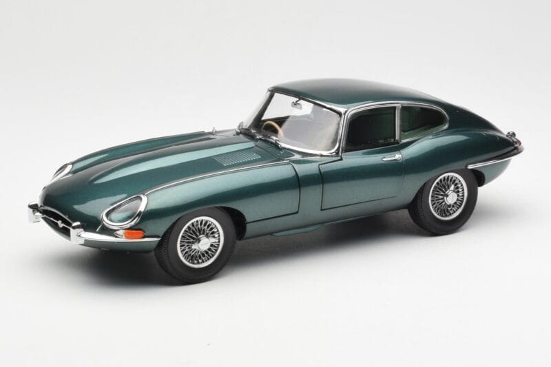 Jaguar E-Type 3.8 Series 1 Ciemny Zielony Kyosho 1:18 08954DG Metal