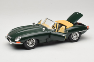 Jaguar E-Type Kabriolet Zielony Bburago 1:18 3026 Metal — zdjęcie 2 z 8