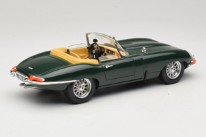 Jaguar E-Type Kabriolet Zielony Bburago 1:18 3026 Metal — zdjęcie 3 z 8