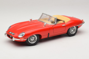 Jaguar E-Type Series 1 Kabriolet Czerwony Bburago 1:18 3038 Metal