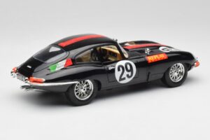 Jaguar E-Type #29 Czarny Bburago 1:18 3018-M4 Metal — zdjęcie 3 z 8