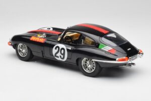 Jaguar E-Type #29 Czarny Bburago 1:18 3018-M4 Metal — zdjęcie 7 z 8