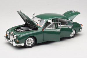Jaguar Mark II Zielony Tchibo 1:18 49420 Metal — zdjęcie 2 z 8