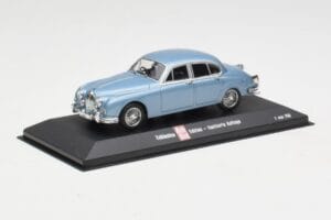 Jaguar Mk II Blue Metallic Minichamps 1:43 433130604 Metal — zdjęcie 2 z 4