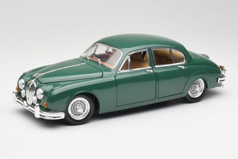 Jaguar Mk II British Racing Zielony Maisto 1:18 50287 Metal