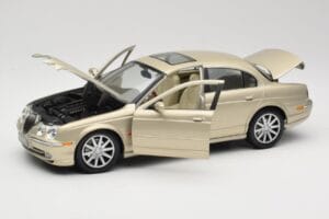 Jaguar S-Type X200 Brązowy Maisto 1:18 50332 Metal — zdjęcie 2 z 8