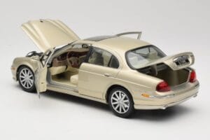 Jaguar S-Type X200 Brązowy Maisto 1:18 50332 Metal — zdjęcie 5 z 8