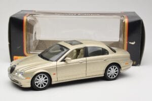 Jaguar S-Type X200 Brązowy Maisto 1:18 50332 Metal — zdjęcie 8 z 8