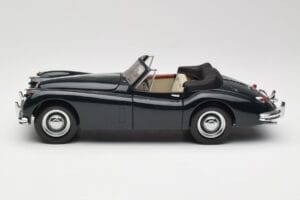 Jaguar XK140 Drophead Coupe Czarny Sun Star 1:18 2802 Metal — zdjęcie 4 z 8