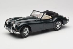 Jaguar XK140 Drophead Coupe Czarny Sun Star 1:18 2802 Metal