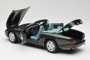 Jaguar XKR X100 Kabriolet Zielony Maisto 1:18 37800-M1 Metal — zdjęcie 5 z 8