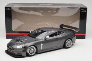 Jaguar XKR GT3 Grey Metallic Minichamps 1:18 150081390 Metal — zdjęcie 6 z 6