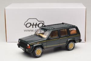 Jeep Cherokee XJ Limited Dark Hunter Green Otto 1:18 OT1340 Żywica — zdjęcie 6 z 6