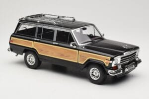Jeep Grand Wagoneer Czarny KK-Scale 1:18 KKDC181113 Metal — zdjęcie 4 z 6