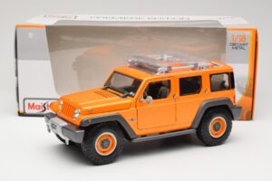 Jeep Rescue Concept Pomarańczowy Maisto 1:18 36699 Metal — zdjęcie 8 z 8