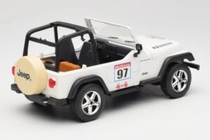 Jeep Wrangler Rallye #97 Beige Solido 1:18 9012 Metal — zdjęcie 2 z 6