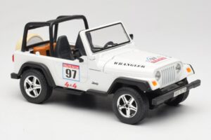Jeep Wrangler Rallye #97 Beige Solido 1:18 9012 Metal — zdjęcie 4 z 6