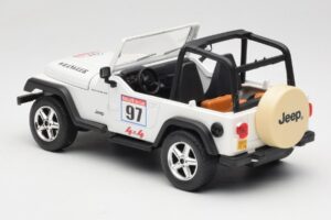 Jeep Wrangler Rallye #97 Beige Solido 1:18 9012 Metal — zdjęcie 5 z 6