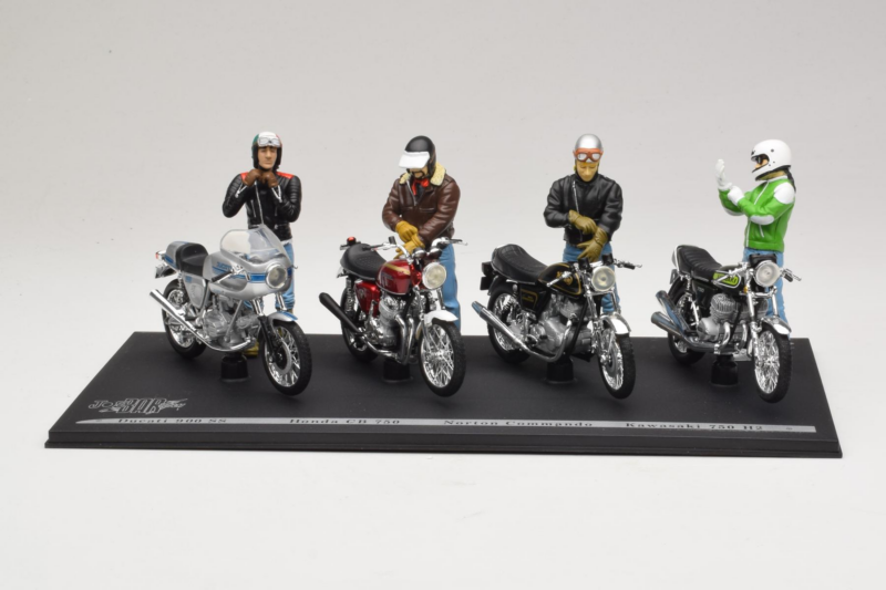 Joe Bar Team Kolekcja z Figurkami Solido 1:18 5008 Metal
