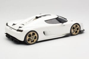 Koenigsegg CC850 Crystal White GT Spirit 1:18 GT903 Żywica — zdjęcie 2 z 6