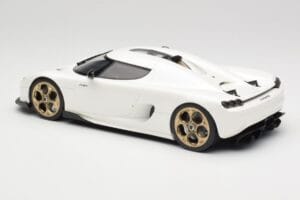 Koenigsegg CC850 Crystal White GT Spirit 1:18 GT903 Żywica — zdjęcie 5 z 6