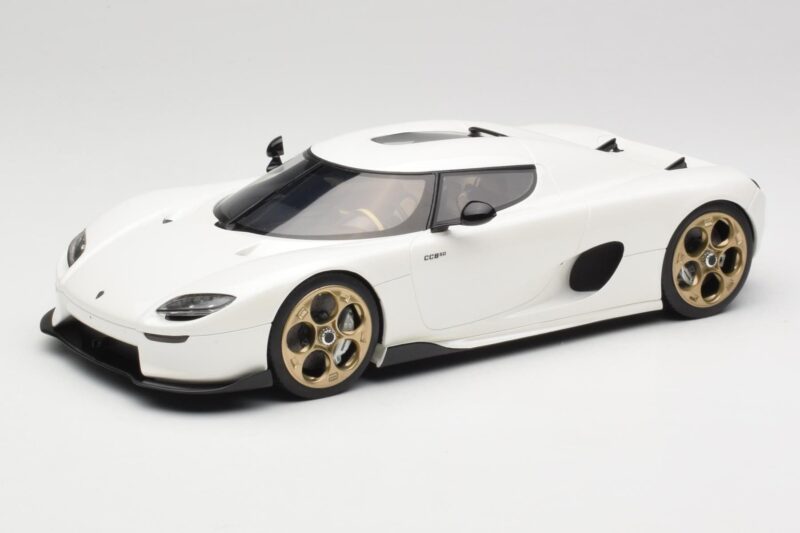 Koenigsegg CC850 Crystal White GT Spirit 1:18 GT903 Żywica