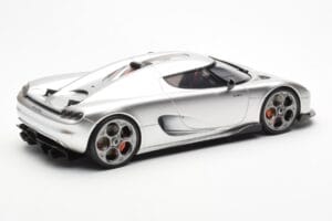 Koenigsegg CC850 Moon Silver GT Spirit 1:18 GT452 Żywica — zdjęcie 2 z 6