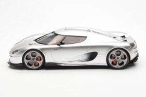 Koenigsegg CC850 Moon Silver GT Spirit 1:18 GT452 Żywica — zdjęcie 3 z 6
