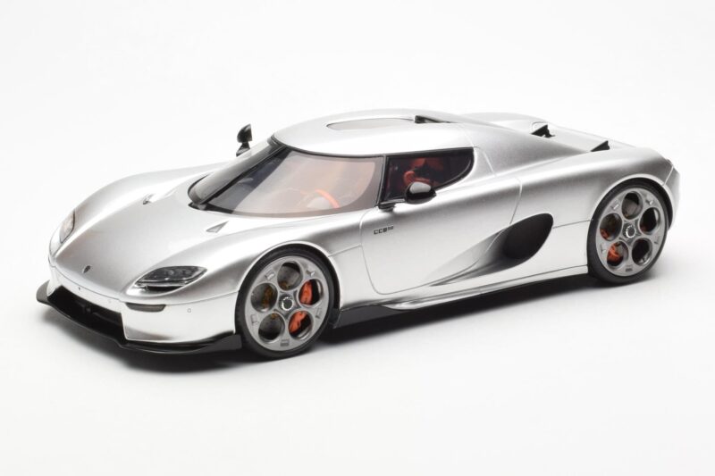 Koenigsegg CC850 Moon Silver GT Spirit 1:18 GT452 Żywica