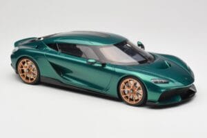 Koenigsegg Gemera Racing Green GT Spirit 1:18 GT888 Żywica — zdjęcie 4 z 5