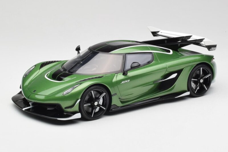 Koenigsegg Jesko Attack Zielony GT Spirit 1:18 GT927 Żywica
