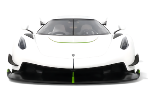 Koenigsegg Jesko Pearl White GT Spirit 1:8 GTS801301 Żywica — zdjęcie 4 z 5