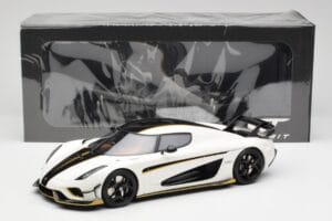 Koenigsegg Regera Crystal Biały GT Spirit 1:18 GT913 Żywica — zdjęcie 6 z 6