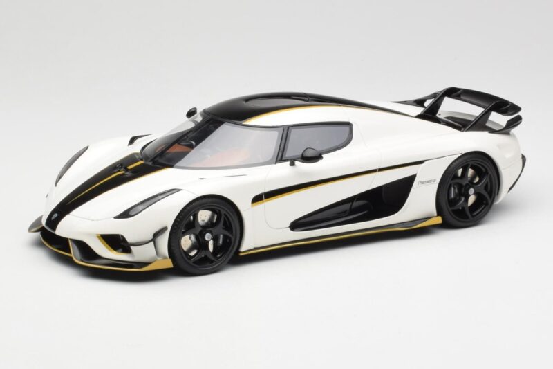 Koenigsegg Regera Crystal Biały GT Spirit 1:18 GT913 Żywica
