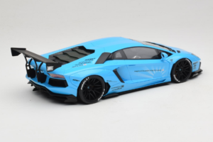 Lamborghini Aventador Liberty Walk Niebieski GT Spirit 1:18 GT073 Żywica — zdjęcie 2 z 6