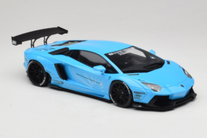 Lamborghini Aventador Liberty Walk Niebieski GT Spirit 1:18 GT073 Żywica — zdjęcie 4 z 6