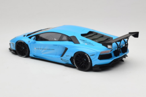 Lamborghini Aventador Liberty Walk Niebieski GT Spirit 1:18 GT073 Żywica — zdjęcie 5 z 6