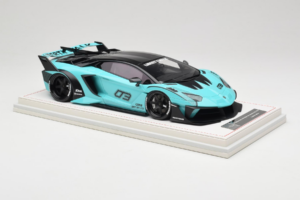Lamborghini Aventador Liberty Walk LB-Silhouette WORKS GT Evo Miętowy Zielony IVY Merit 1:18 REMC001 Żywica — zdjęcie 4 z 7