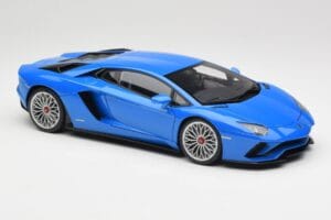 Lamborghini Aventador S LP740-4 Blue Nila AUTOart 1:18 79134 Metal — zdjęcie 6 z 8