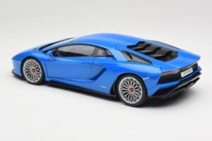 Lamborghini Aventador S LP740-4 Blue Nila AUTOart 1:18 79134 Metal — zdjęcie 7 z 8