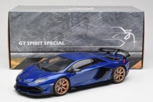 Lamborghini Aventador SVJ Niebieski GT Spirit 1:18 GTS18512BL Żywica — zdjęcie 6 z 6