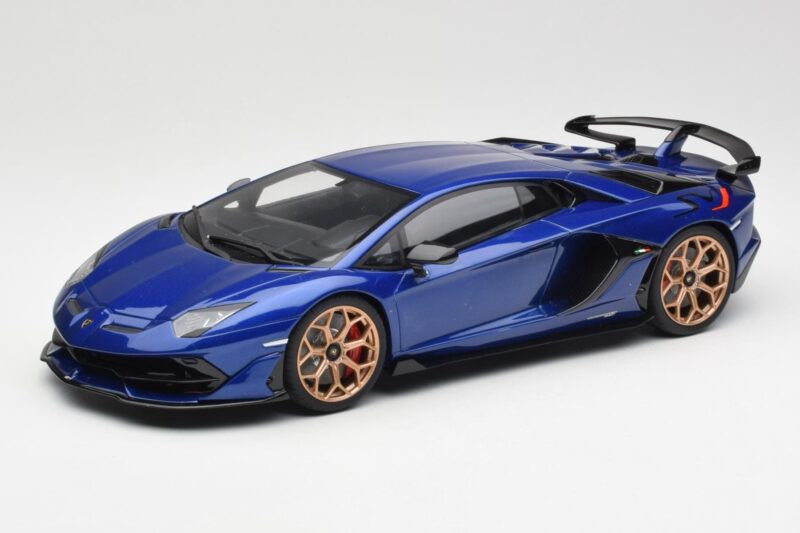 Lamborghini Aventador SVJ Niebieski GT Spirit 1:18 GTS18512BL Żywica