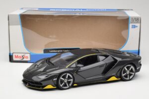 Lamborghini Centenario Szary Maisto 1:18 31386-M1 Metal — zdjęcie 8 z 8