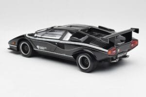 Lamborghini Countach LP500S Czarny Kyosho 1:18 08326K Metal — zdjęcie 7 z 8