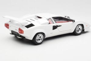 Lamborghini Countach LP500S Biały Kyosho 1:18 08320E Metal — zdjęcie 3 z 8