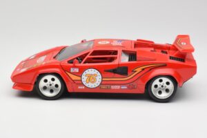 Lamborghini Countach Czerwony Bburago 1:18 3047 Metal — zdjęcie 4 z 8