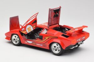 Lamborghini Countach Czerwony Bburago 1:18 3047 Metal — zdjęcie 5 z 8